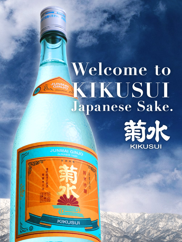 Welcome to KIKUSUI Japanese Sake.