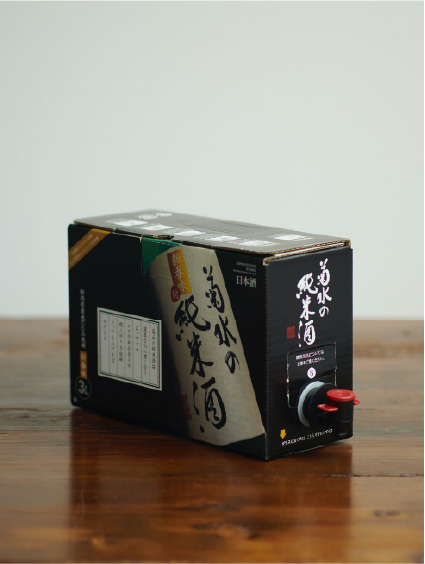 菊水の純米酒 3000ml バックインボックス
